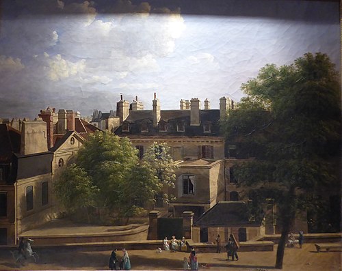 Paris, boulevard des Capucines en 1809, 1814, Mathieu Cochereau