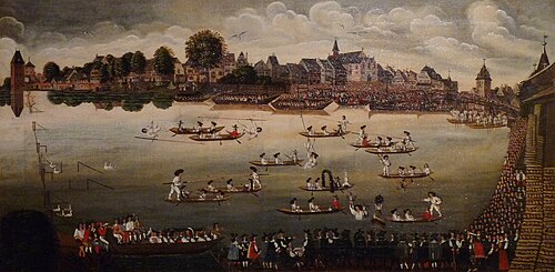 Water Jousting, 1665, Léonard Baldner