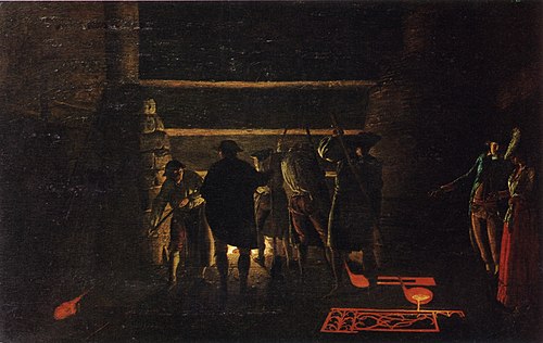 The foundry, 1750, Léonard Defrance