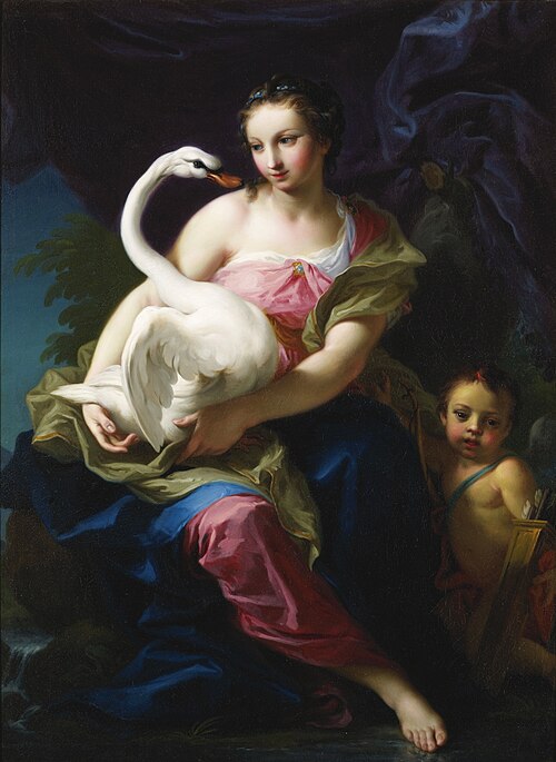 Leda and the Swan, 1750, Giambettino Cignaroli