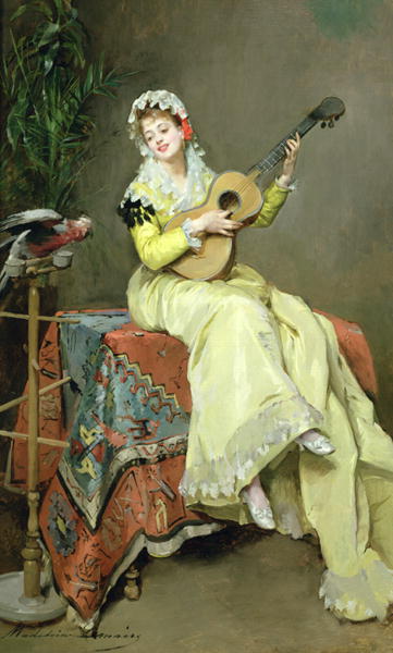 Un moment musical, , Madeleine Lemaire
