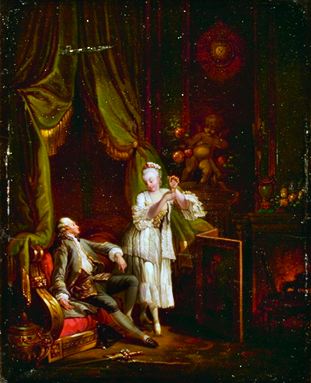 Le Carquois épuisé, 1765, Pierre Antoine Baudouin