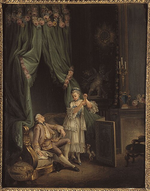 Le Carquois épuisé, 1775, Pierre Antoine Baudouin