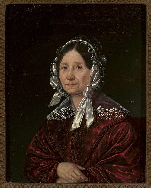 Portrait of Teresa Kicka, 1841, Józef Simmler