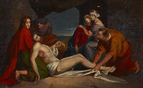 The Entombment, , Józef Simmler
