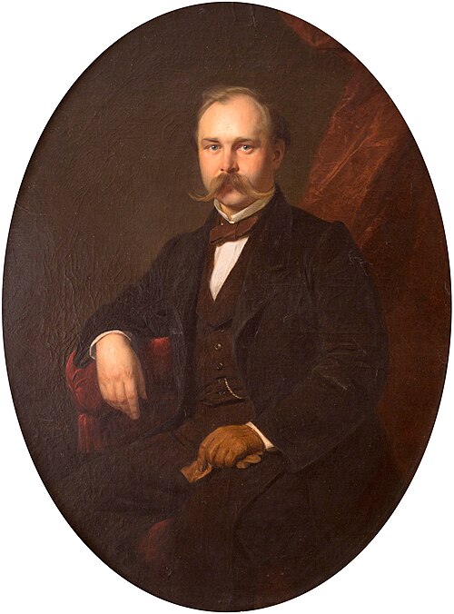 Portret Augusta Karskiego, 1860, Józef Simmler