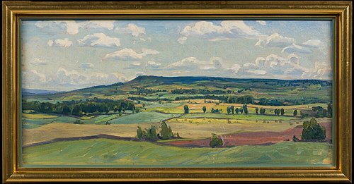 The Countryside, Dala, Västergötland, 1910, Eugen de Suède