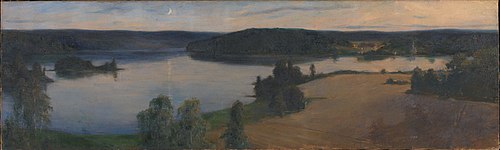 The Lake, 1891, Eugen de Suède