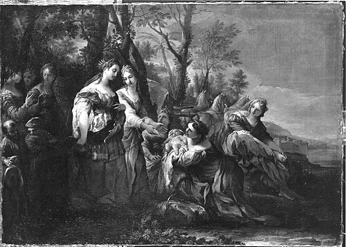 Die Auffindung Moses, 1690, Alessandro Gherardini