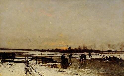 Winter Scene, , Ludvig Munthe