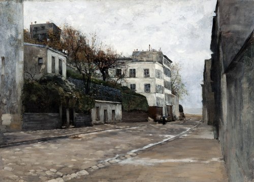 Rue Gabrielle, Paris, 1879, Hugo Birger