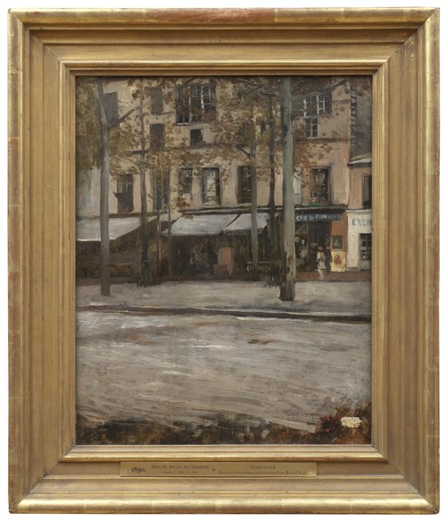 A Street in Paris. Study from Montmartre, , Hugo Birger