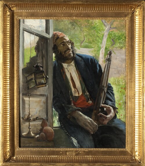A Gipsy, 1882, Hugo Birger