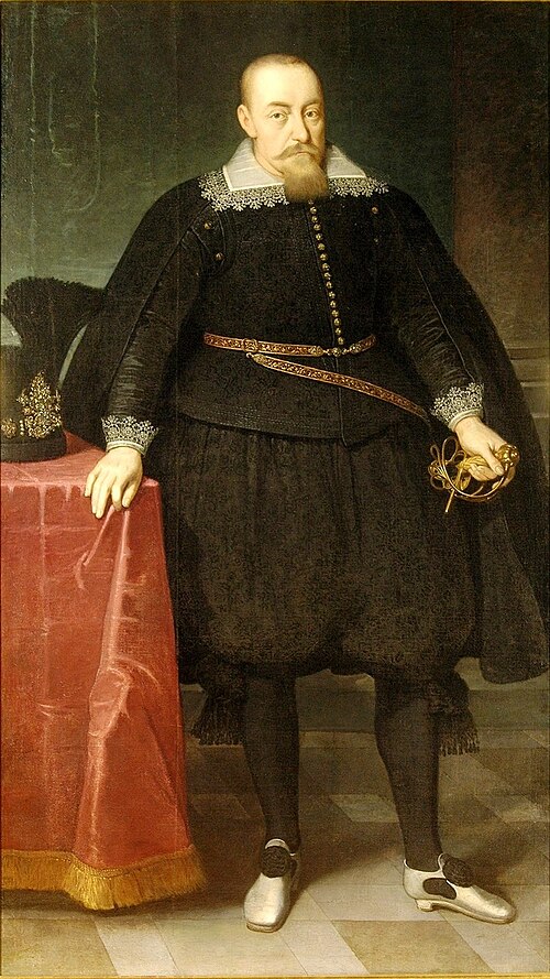 Portrait of King Sigismund III Vasa., 1625, Philipp Holbein II