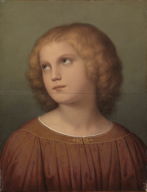 Kopf eines Kindes, 1833, Marie Ellenrieder