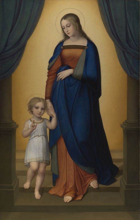 Mary and the Infant Jesus, 1824, Marie Ellenrieder