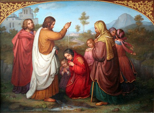 Baptism of Lydia, 1861, Marie Ellenrieder