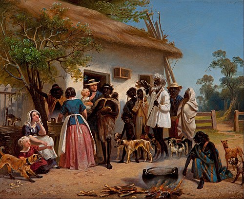 A scene in South Australia, 1850, Alexander Schramm