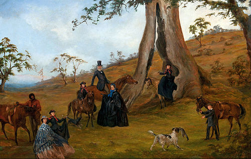 The Gilbert family, 1864, Alexander Schramm