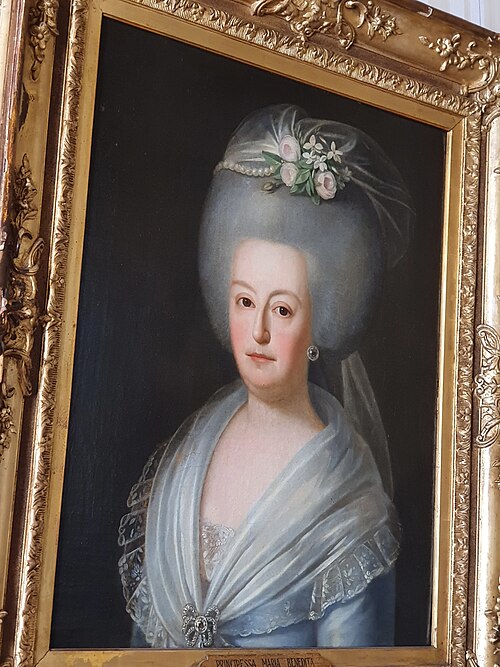 Retrato de D. Maria Francisca Benedita, princesa de Portugal, 1800, Giuseppe Troni