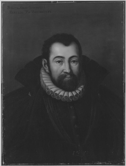 Johann I. (geb. 1550, reg. 1569-1604), Pfalzgraf bei Rhein, Herzog von Zweibrücken, 1852, Julius Zimmermann