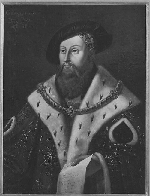 Georg der Reiche (geb. 1455, reg. 1479-1503), Herzog von Bayern-Landshut, 1852, Julius Zimmermann