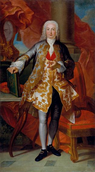 Retrato do Infante D. Pedro, 1733, Pierre-Antoine Quillard