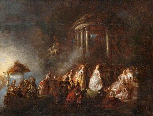 The Arrival at the Island of Cythera, , Pierre-Antoine Quillard