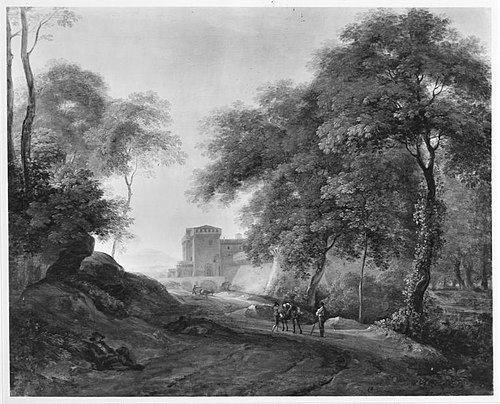 Grottaferrata bei Rom, 1806, Cantius Dillis