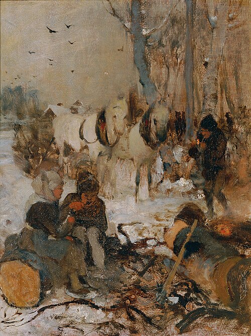 Winter, 1873, Franz Rumpler