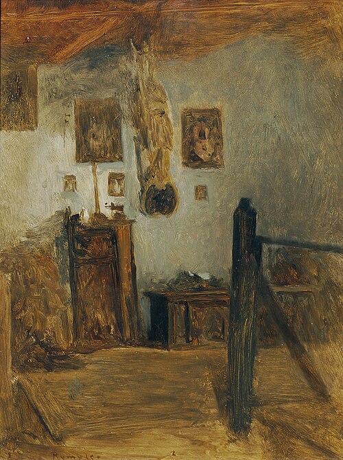 Vorhaus im Geburtshaus des Künstlers, , Franz Rumpler