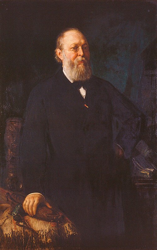Ferdinand Freiherr von Hochstetter, 1882, Franz Rumpler