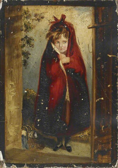 Little Red Riding Hood, 1824, Edwin Landseer