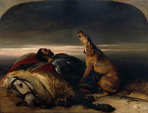 The Faithful Hound, 1830, Edwin Landseer