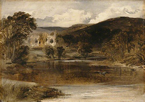 Bolton Abbey, Yorkshire, 1830, Edwin Landseer