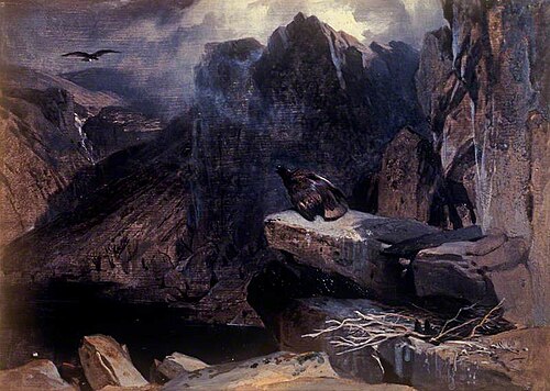 The Eagle's Nest, 1833, Edwin Landseer