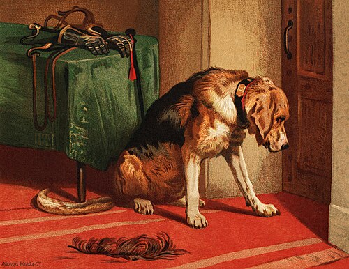 Suspense, 1834, Edwin Landseer