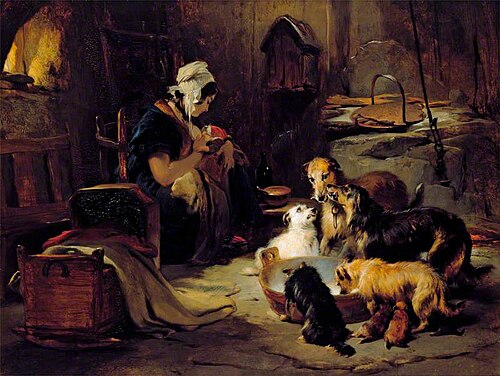 A Highland Breakfast, 1834, Edwin Landseer