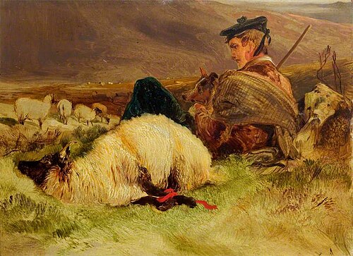 Sketch in the Highlands, 1837, Edwin Landseer