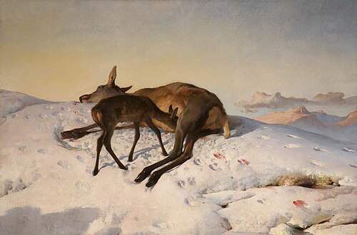 A Random Shot, 1848, Edwin Landseer