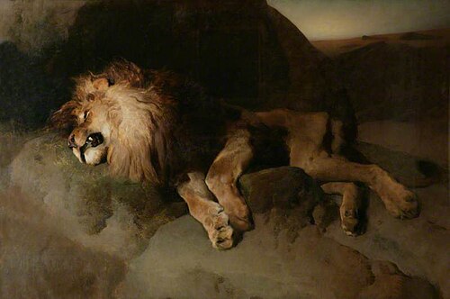 The Desert, 1849, Edwin Landseer
