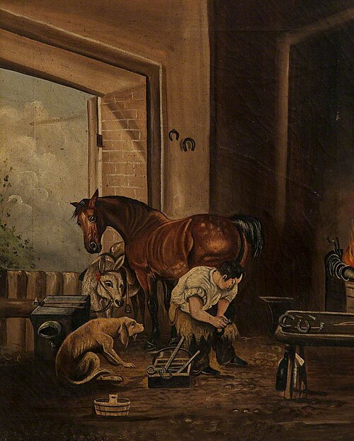 Blacksmith and Forge, , Edwin Landseer