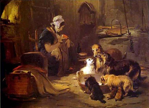 A Highland Breakfast, 1834, Edwin Landseer