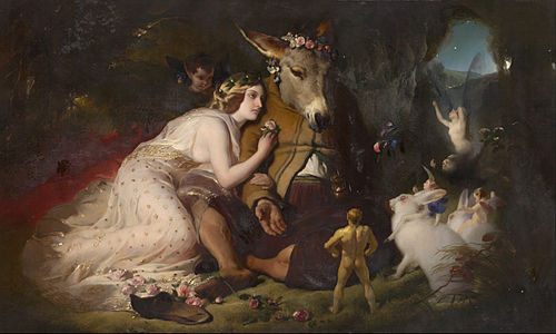 Scene from A Midsummer Night's Dream, 1850, Edwin Landseer