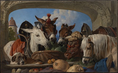 A Group of Animals, Geneva, 1851, Edwin Landseer