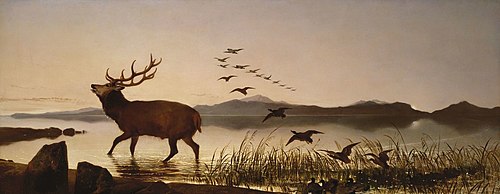 The Sanctuary, 1842, Edwin Landseer