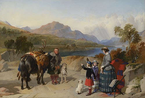 Queen Victoria at Loch Laggan, , Edwin Landseer