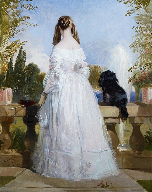 Princess Victoire of Saxe-Coburg-Gotha (1822-57), 1839, Edwin Landseer