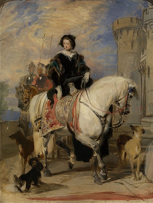 Queen Victoria (1819-1901) on Horseback, 1838, Edwin Landseer