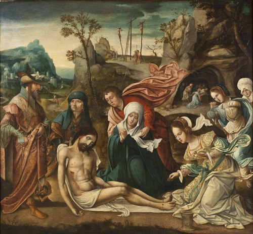 The Lamentation and the Entombment, 1525, Master of 1518